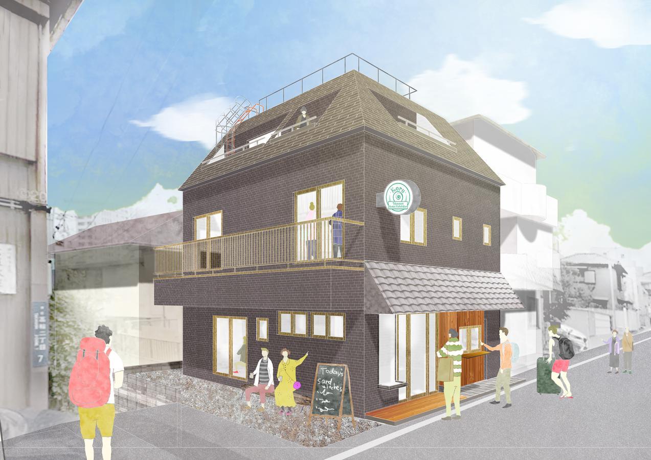 Koru Takanawa Gateway Hostel, Cafe&Bar Tokyo Luaran gambar